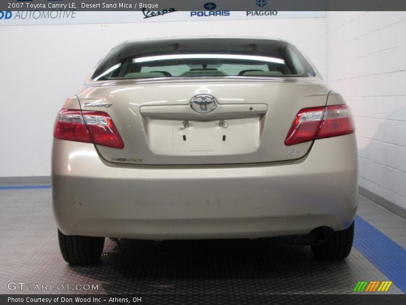 Desert Sand Mica / Bisque 2007 Toyota Camry LE
