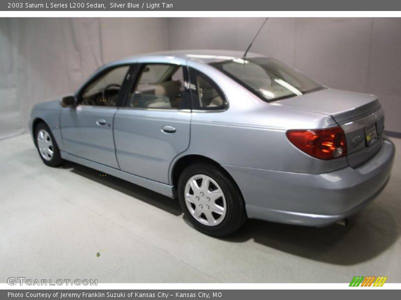 Silver Blue / Light Tan 2003 Saturn L Series L200 Sedan
