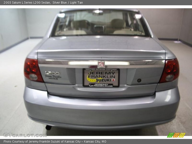 Silver Blue / Light Tan 2003 Saturn L Series L200 Sedan
