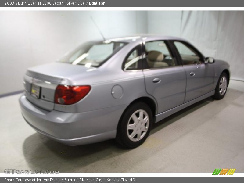 Silver Blue / Light Tan 2003 Saturn L Series L200 Sedan