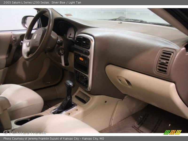 Silver Blue / Light Tan 2003 Saturn L Series L200 Sedan