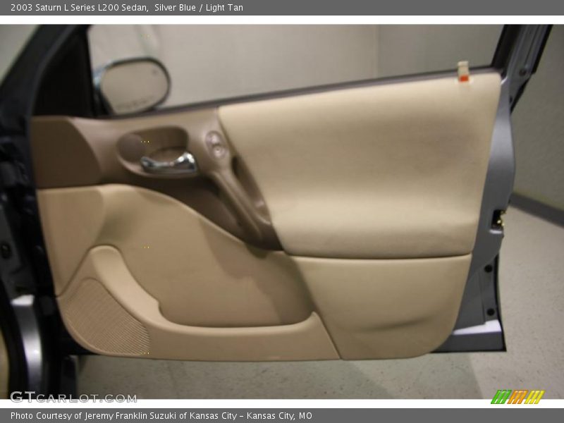 Silver Blue / Light Tan 2003 Saturn L Series L200 Sedan