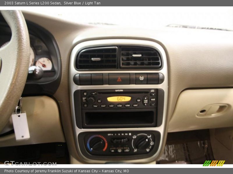 Silver Blue / Light Tan 2003 Saturn L Series L200 Sedan