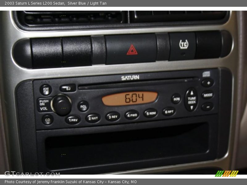 Silver Blue / Light Tan 2003 Saturn L Series L200 Sedan