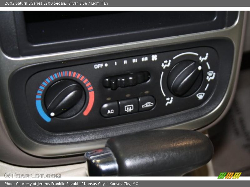 Silver Blue / Light Tan 2003 Saturn L Series L200 Sedan