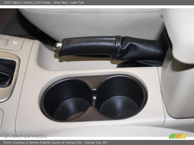 Silver Blue / Light Tan 2003 Saturn L Series L200 Sedan