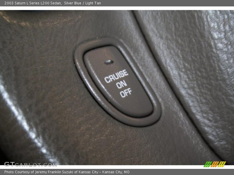 Silver Blue / Light Tan 2003 Saturn L Series L200 Sedan