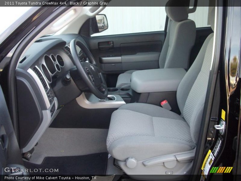  2011 Tundra CrewMax 4x4 Graphite Gray Interior