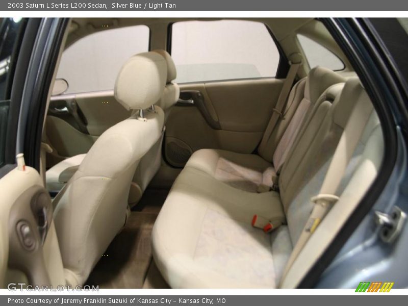 Silver Blue / Light Tan 2003 Saturn L Series L200 Sedan