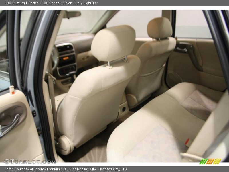 Silver Blue / Light Tan 2003 Saturn L Series L200 Sedan