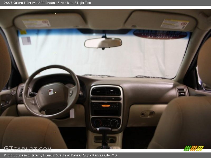 Silver Blue / Light Tan 2003 Saturn L Series L200 Sedan