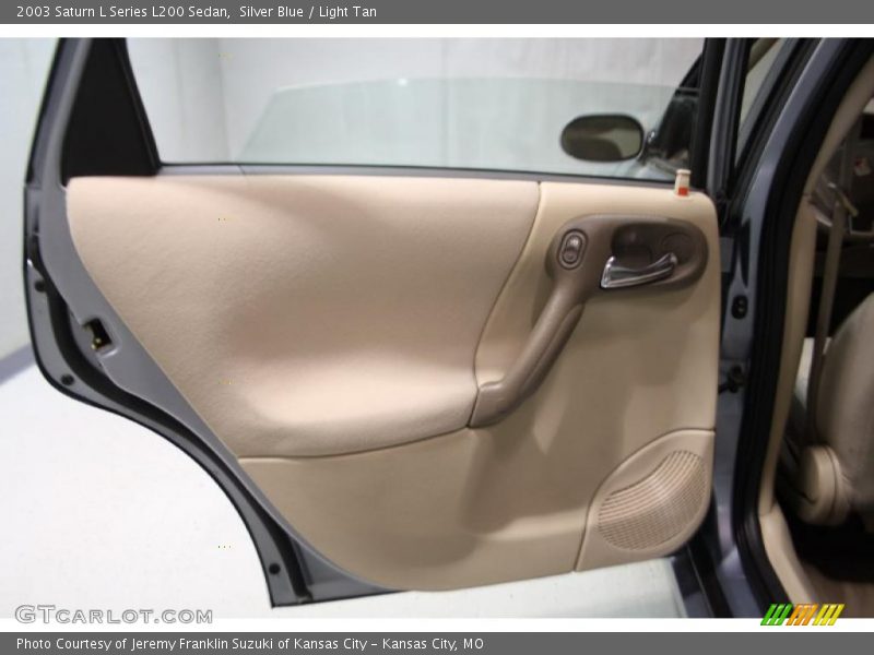 Silver Blue / Light Tan 2003 Saturn L Series L200 Sedan