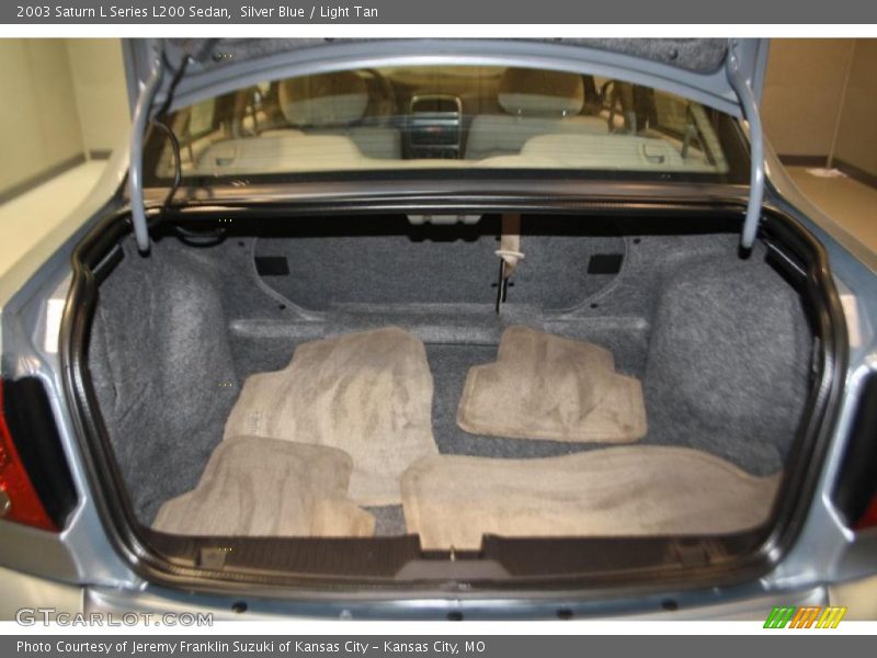Silver Blue / Light Tan 2003 Saturn L Series L200 Sedan
