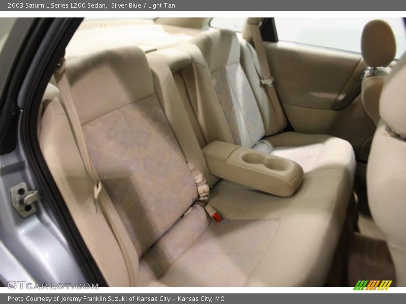 Silver Blue / Light Tan 2003 Saturn L Series L200 Sedan