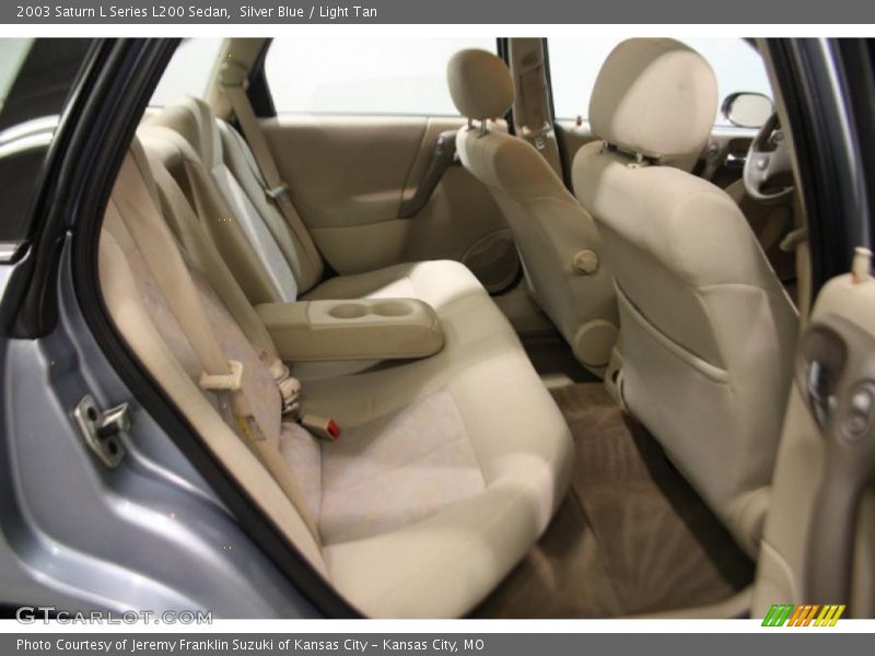 Silver Blue / Light Tan 2003 Saturn L Series L200 Sedan