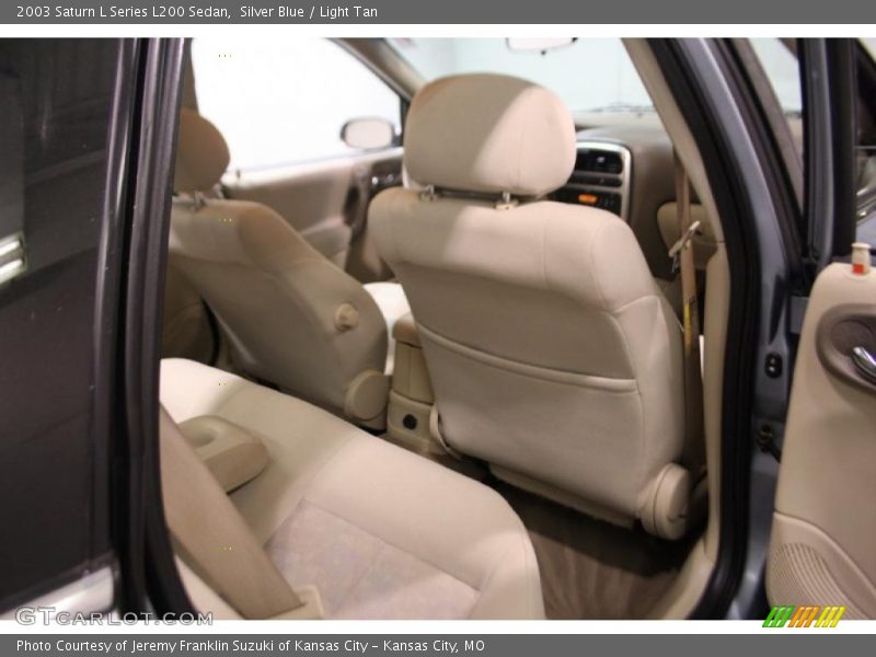 Silver Blue / Light Tan 2003 Saturn L Series L200 Sedan