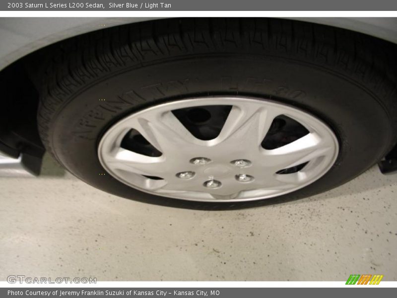 Silver Blue / Light Tan 2003 Saturn L Series L200 Sedan