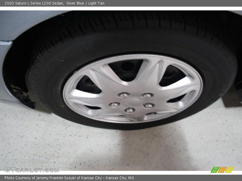 Silver Blue / Light Tan 2003 Saturn L Series L200 Sedan