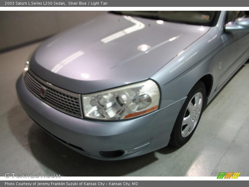 Silver Blue / Light Tan 2003 Saturn L Series L200 Sedan