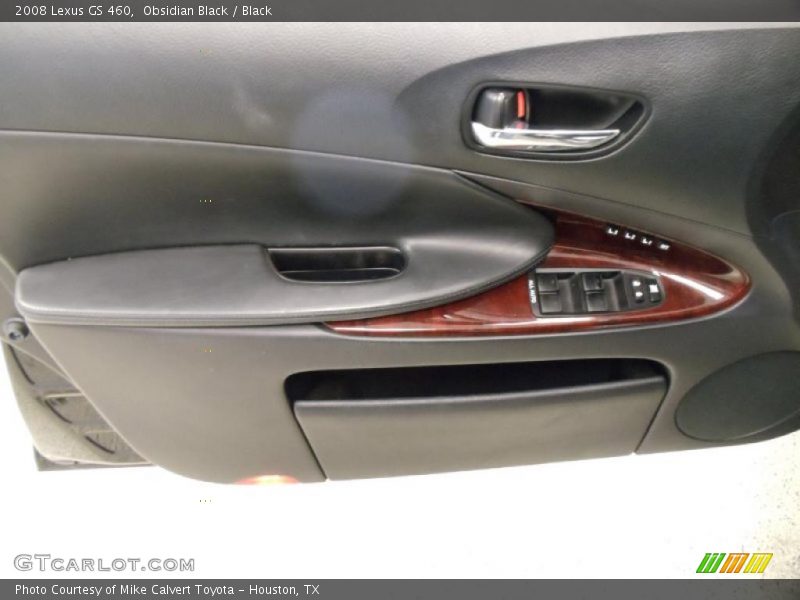 Obsidian Black / Black 2008 Lexus GS 460
