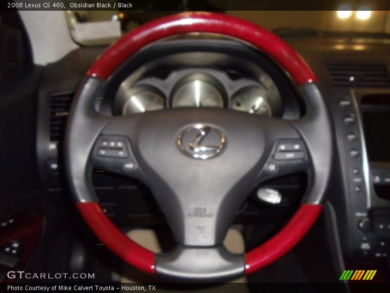 Obsidian Black / Black 2008 Lexus GS 460