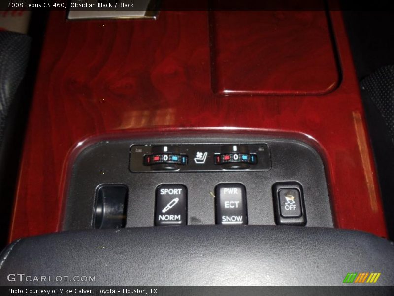 Obsidian Black / Black 2008 Lexus GS 460
