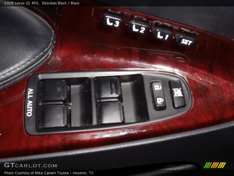 Obsidian Black / Black 2008 Lexus GS 460