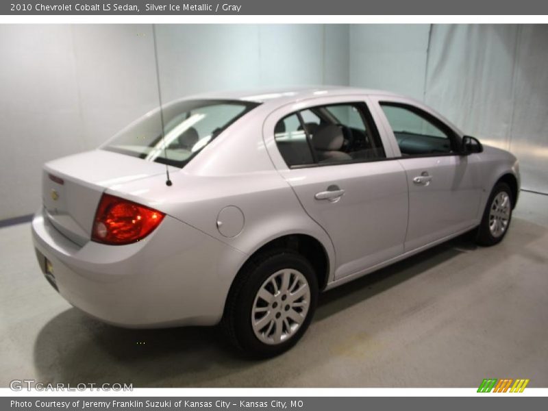 Silver Ice Metallic / Gray 2010 Chevrolet Cobalt LS Sedan
