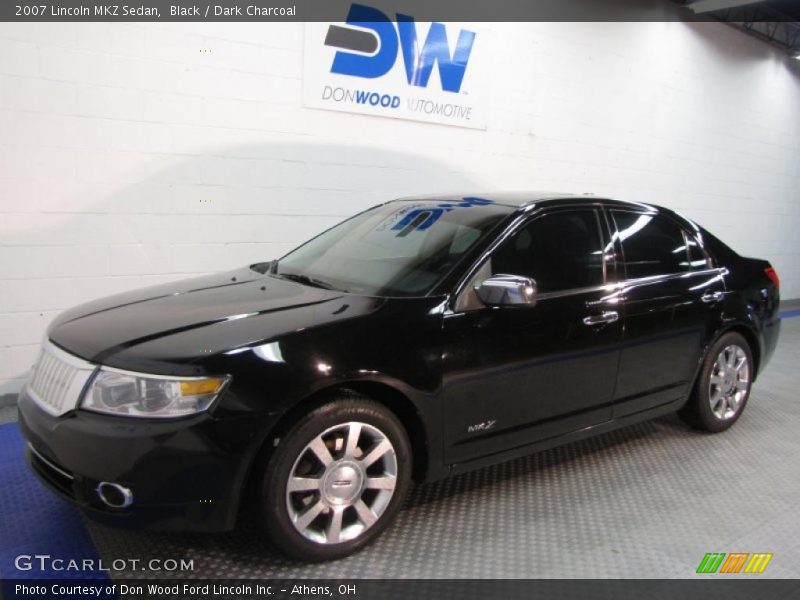 Black / Dark Charcoal 2007 Lincoln MKZ Sedan