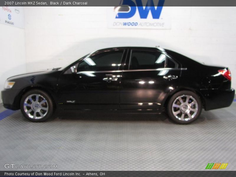 Black / Dark Charcoal 2007 Lincoln MKZ Sedan