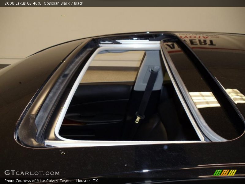 Obsidian Black / Black 2008 Lexus GS 460