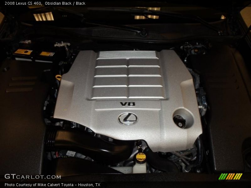 Obsidian Black / Black 2008 Lexus GS 460