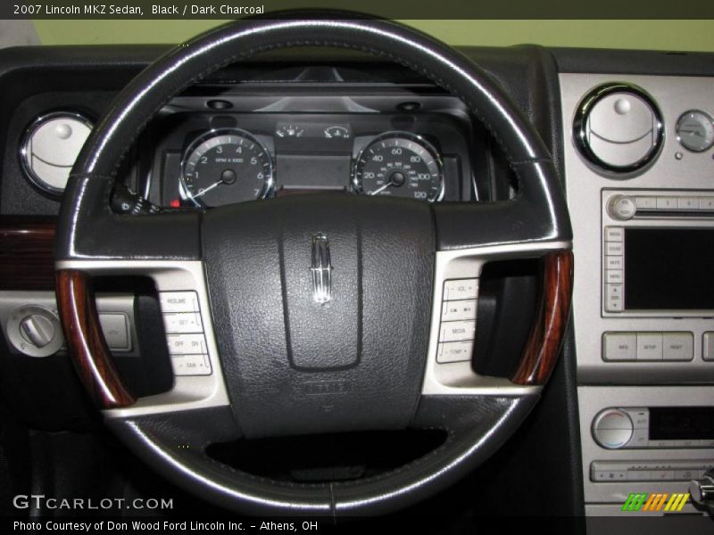 Black / Dark Charcoal 2007 Lincoln MKZ Sedan
