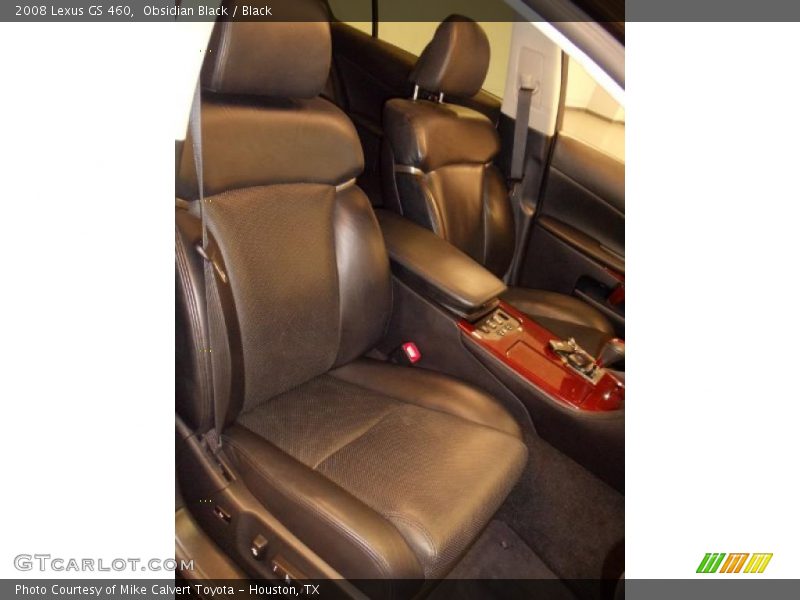 Obsidian Black / Black 2008 Lexus GS 460