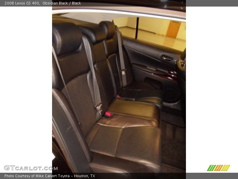 Obsidian Black / Black 2008 Lexus GS 460