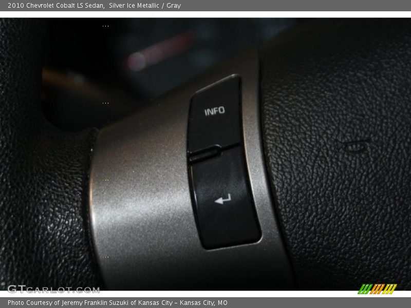 Silver Ice Metallic / Gray 2010 Chevrolet Cobalt LS Sedan