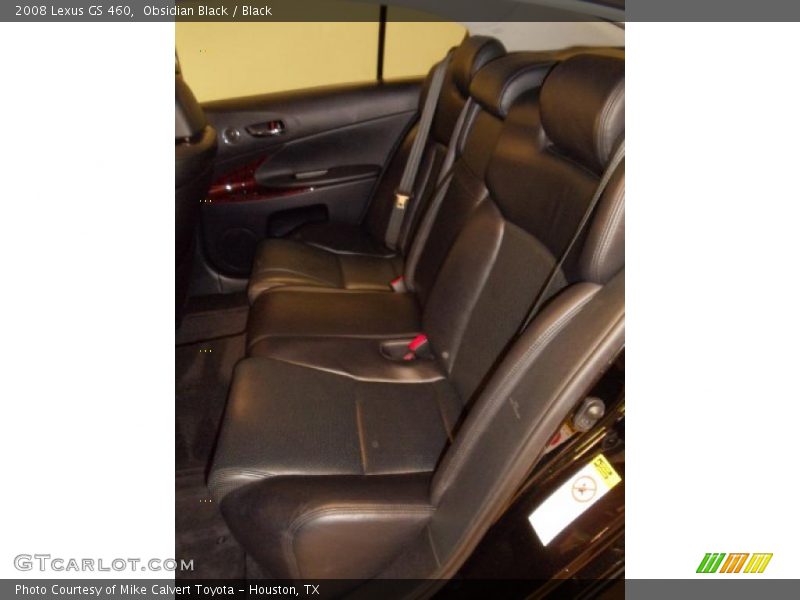 Obsidian Black / Black 2008 Lexus GS 460