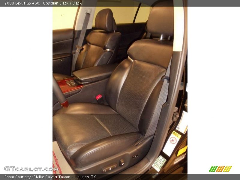 Obsidian Black / Black 2008 Lexus GS 460