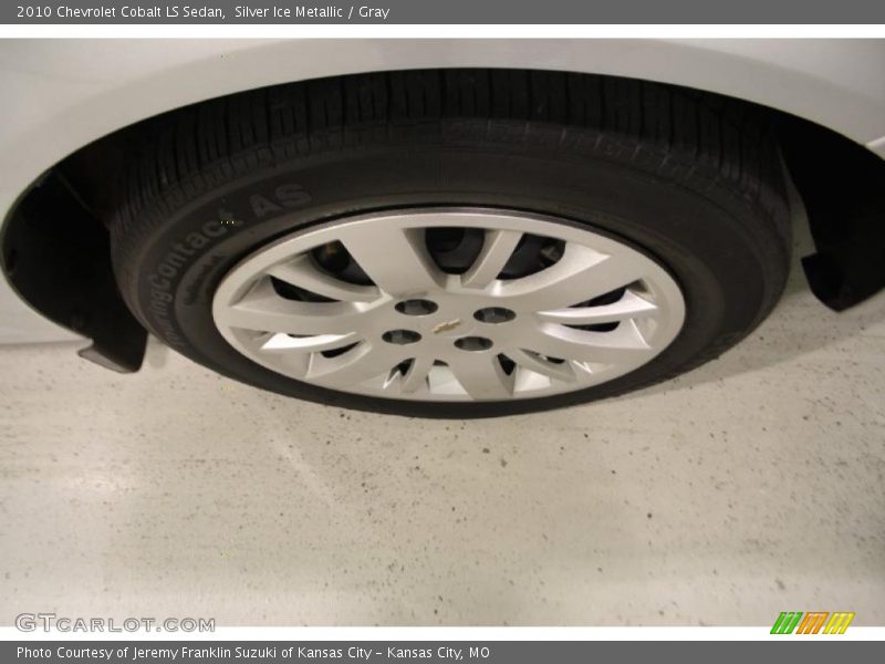 Silver Ice Metallic / Gray 2010 Chevrolet Cobalt LS Sedan