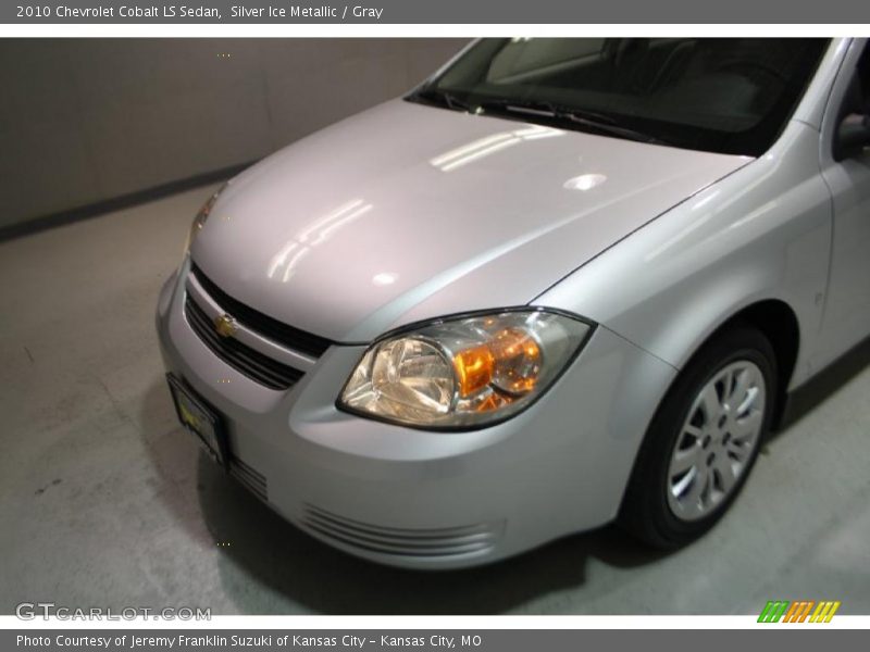 Silver Ice Metallic / Gray 2010 Chevrolet Cobalt LS Sedan