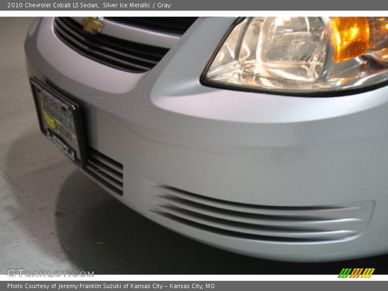 Silver Ice Metallic / Gray 2010 Chevrolet Cobalt LS Sedan