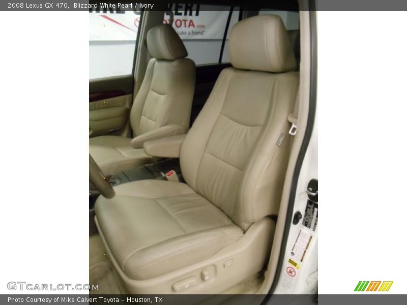 Blizzard White Pearl / Ivory 2008 Lexus GX 470