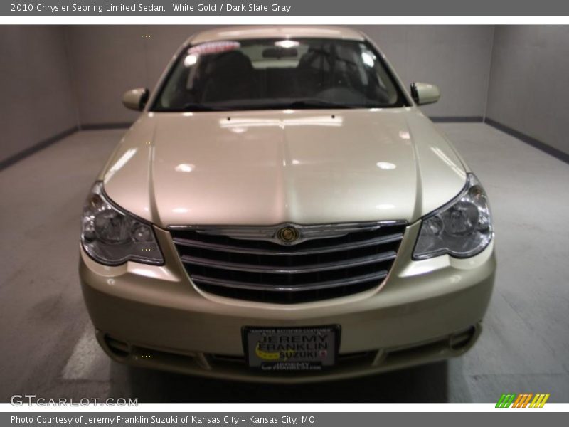 White Gold / Dark Slate Gray 2010 Chrysler Sebring Limited Sedan