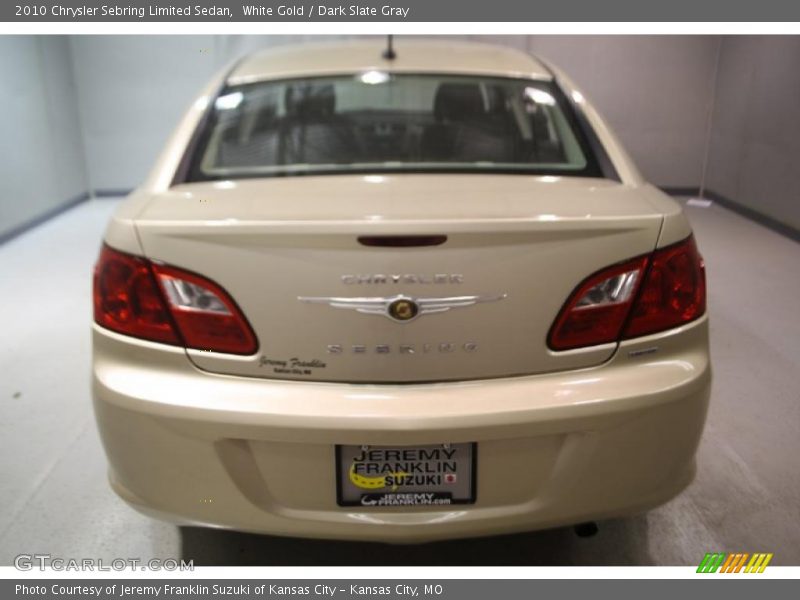 White Gold / Dark Slate Gray 2010 Chrysler Sebring Limited Sedan