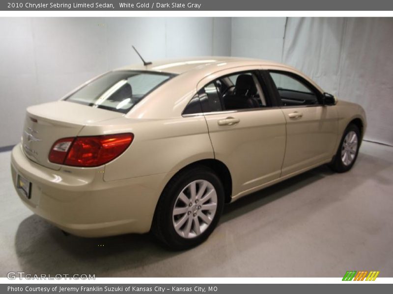 White Gold / Dark Slate Gray 2010 Chrysler Sebring Limited Sedan