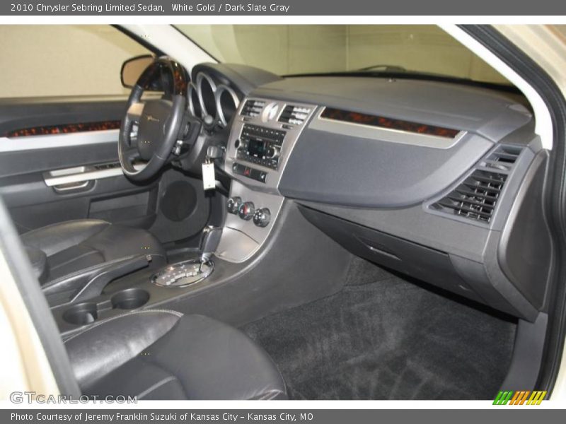 White Gold / Dark Slate Gray 2010 Chrysler Sebring Limited Sedan