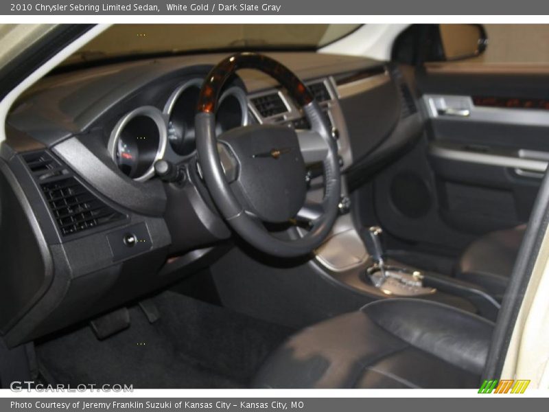 White Gold / Dark Slate Gray 2010 Chrysler Sebring Limited Sedan