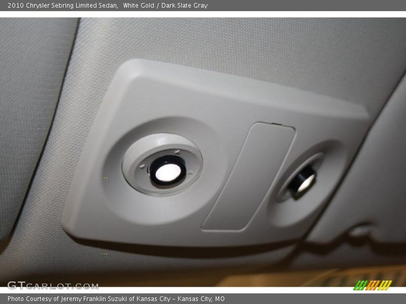 White Gold / Dark Slate Gray 2010 Chrysler Sebring Limited Sedan