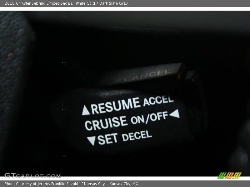 White Gold / Dark Slate Gray 2010 Chrysler Sebring Limited Sedan