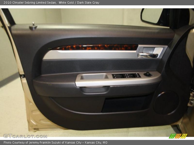 White Gold / Dark Slate Gray 2010 Chrysler Sebring Limited Sedan